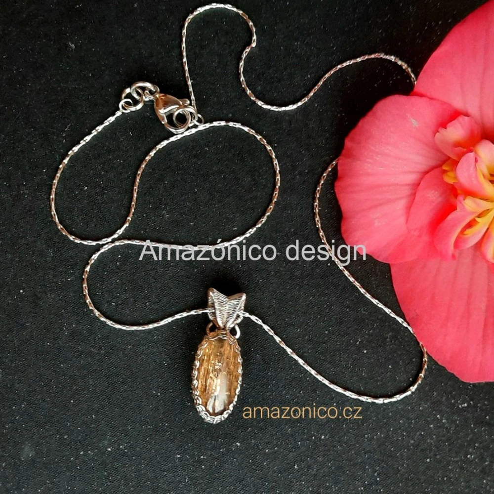 Náhrdelník ZLATÝ TOPAZ (Imperial topaz)