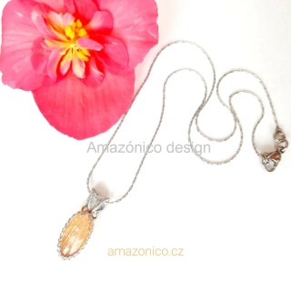 Náhrdelník ZLATÝ TOPAZ (Imperial topaz)